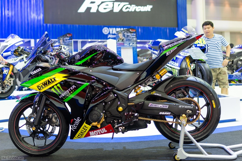 Bộ ba yamaha r3 tại bangkok motor show 2015 phần 2