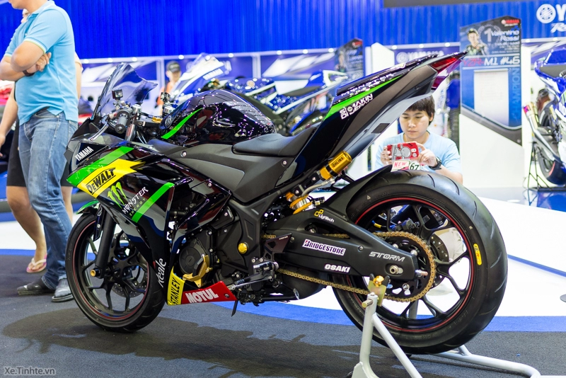 Bộ ba yamaha r3 tại bangkok motor show 2015 phần 2