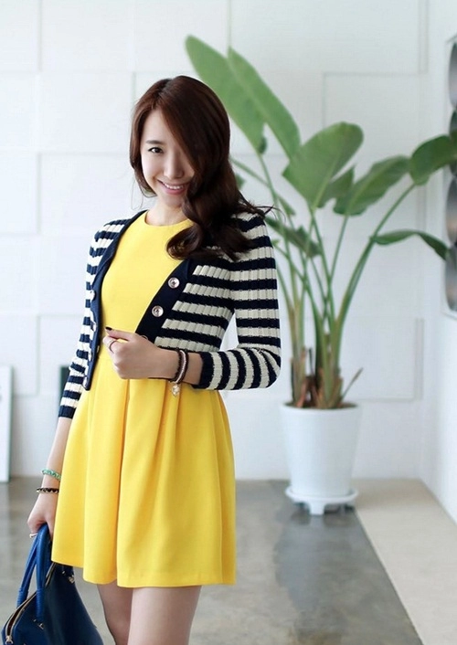 Bộ sưu tập áo cardigan của cô gái mùa xuân