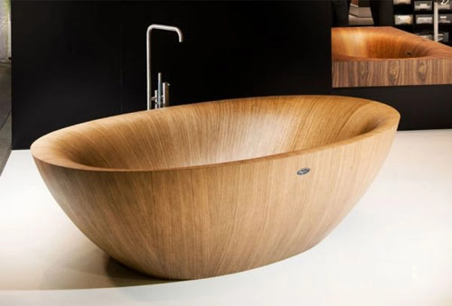 Bồn tắm bằng gỗ để nhà sành điệu nhất phố