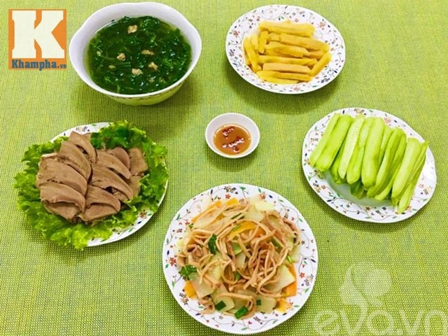 Bữa cơm đơn giản cả nhà đều thích