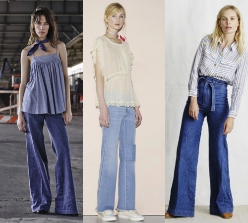 Các cô gái hãy tạm biệt quần jeans ống côn