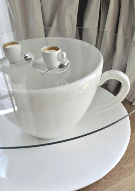 Các kiểu bàn trà khác lạ cho phòng khách