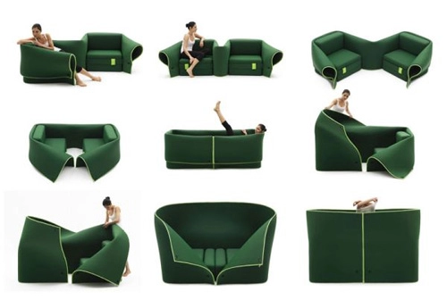 Các kiểu sofa gọn gàng nhiều chức năng