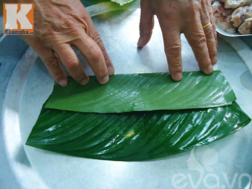 Cách làm bánh chưng gấc cho ngày tết