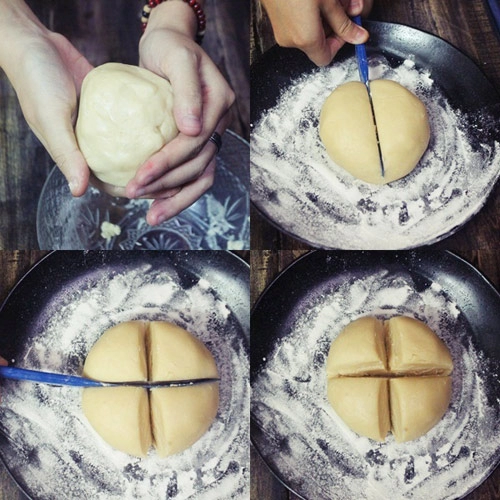 Cách làm bánh trung thu nướng hình heo cho bé