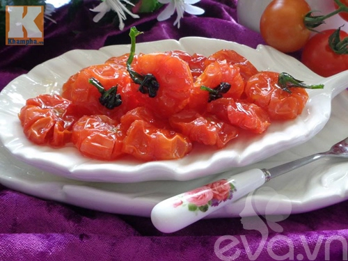 Cách làm mứt cà chua bi dẻo ngon thơm ngọt