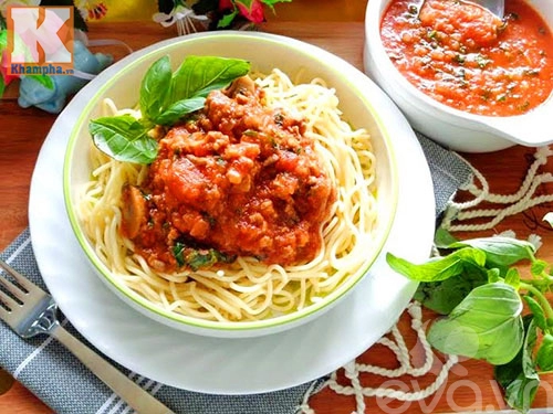 Cách làm sốt spaghetti ngon hoàn hảo