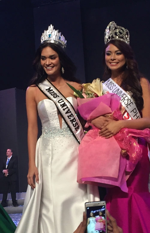 Cận cảnh nhan sắc tân hoa hậu hoàn vũ philippines 2016