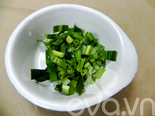 Canh khoai mỡ nấu tôm