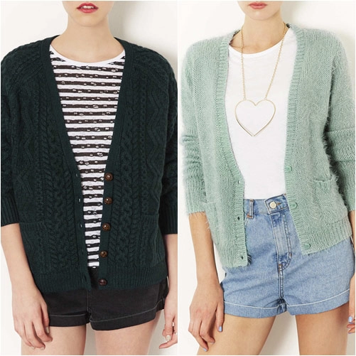 Cardigan mùa này có gì mới