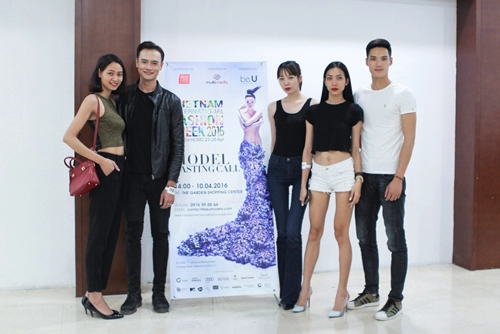 chân dài hà nội rủ nhau đi casting vietnam international fashion week
