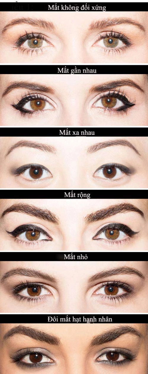 Chọn phong cách kẻ eyeliner phù hợp với từng dáng mắt