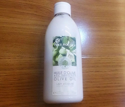 Đánh giá chai sữa dưỡng thể yves rocher aoc olive oil silky body lotion