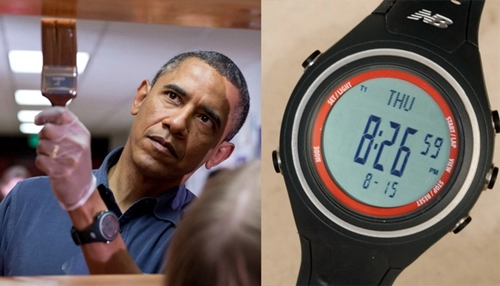 Điều bất ngờ và ít ai biết về đồng hồ của tt obama