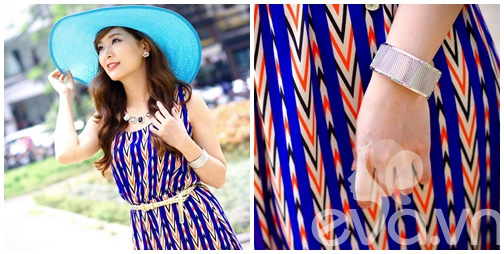 Eva đẹp cô chủ shop mê mệt váy maxi