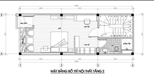 Hoàn thiện nội thất cho nhà 5 tầng với 300 triệu đồng