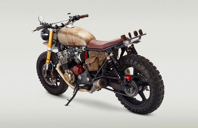 Honda cb750 nighthawk phiên bản zombie apocalypse