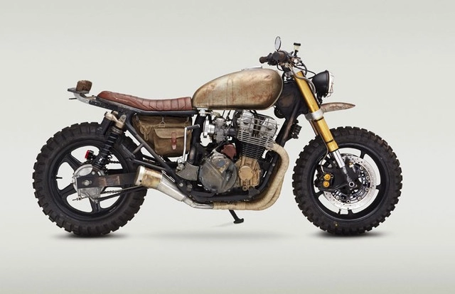 Honda cb750 nighthawk phiên bản zombie apocalypse