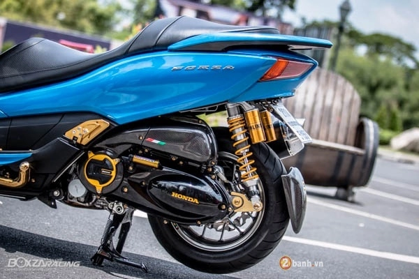 Honda forza 300 độ hàng loạt đồ chơi biker đầy phong cách