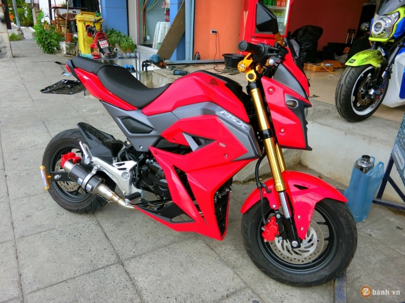 Honda msx 2016 chế mủ phong cách với dàn đồ chơi nổi bật