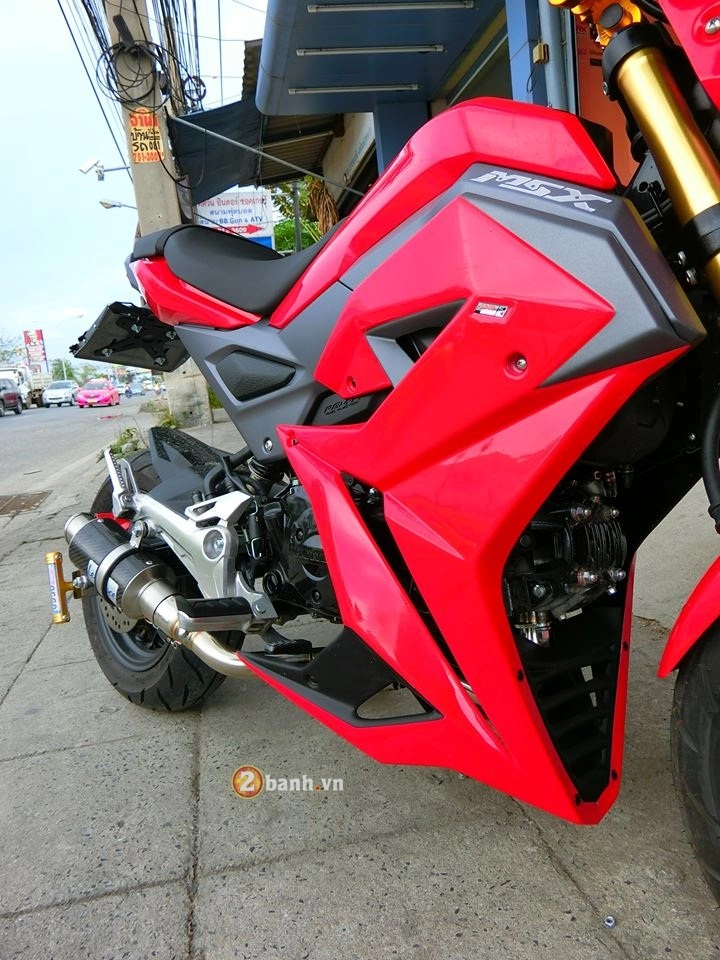 Honda msx 2016 chế mủ phong cách với dàn đồ chơi nổi bật