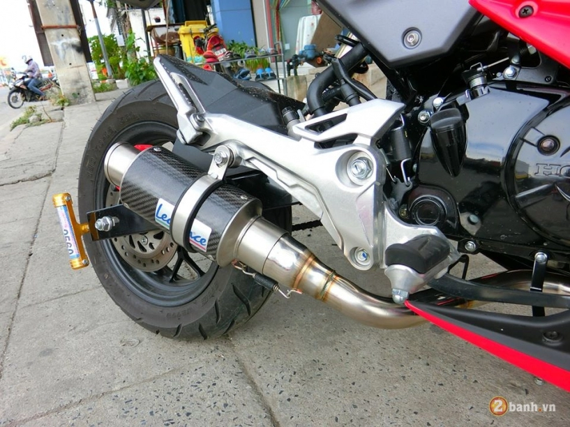 Honda msx 2016 chế mủ phong cách với dàn đồ chơi nổi bật