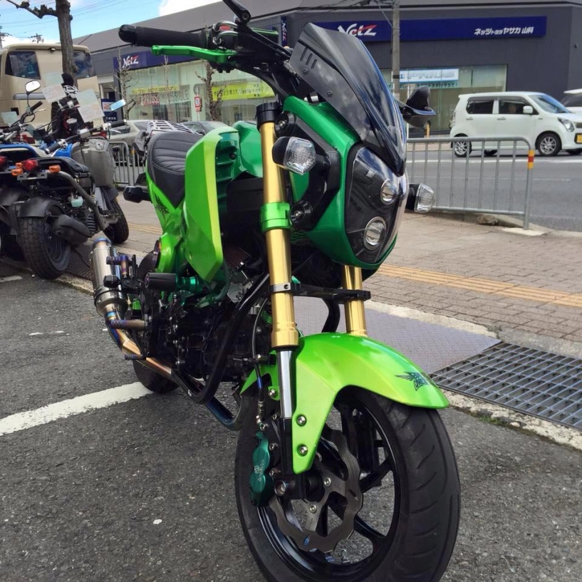 Honda msx phiên bản độ nhẹ nhàng nhưng đậm phong cách