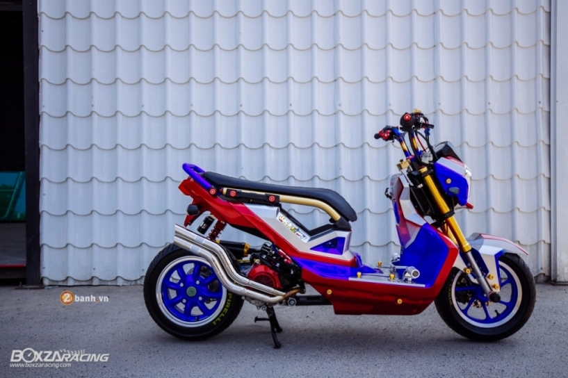 Honda zoomer-x độ nổi bật với phiên bản transformer