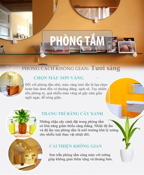 Infographic trang trí phòng cho tâm trạng vợ hưng phấn