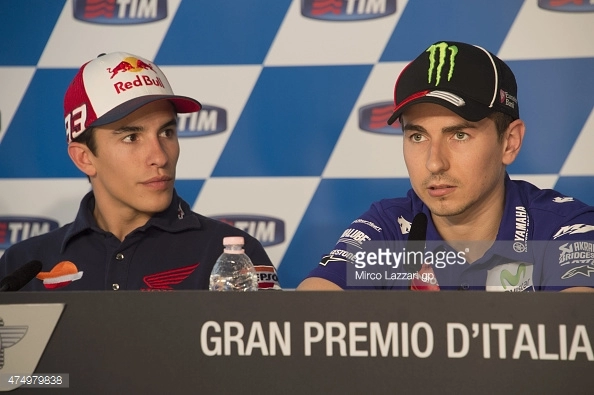 Jorge lorenzo và marc marquez mỗi người một vệ sĩ riêng tại grand prix italia cuối tuần này