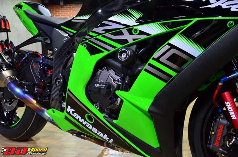 Kawasaki ninja zx-10r 2016 trong bản độ cực chất từ bd speed racing