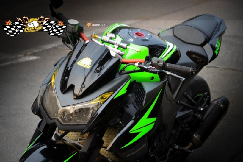 Kawasaki z1000 đầy ấn tượng với bản độ đơn giản và phong cách