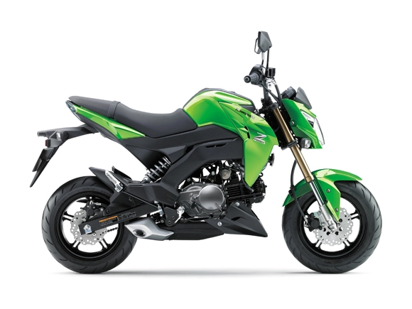 Kawasaki z125 bổ sung phiên bản mới vào 212 tới