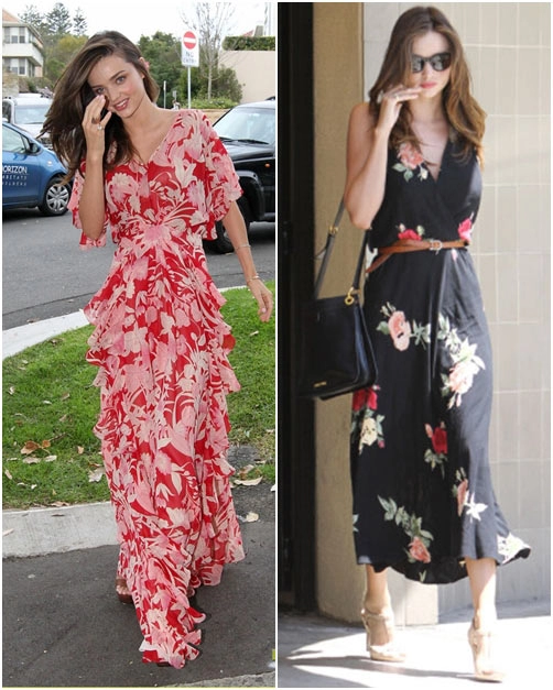 Khám phá bst váy maxi khủng của miranda kerr