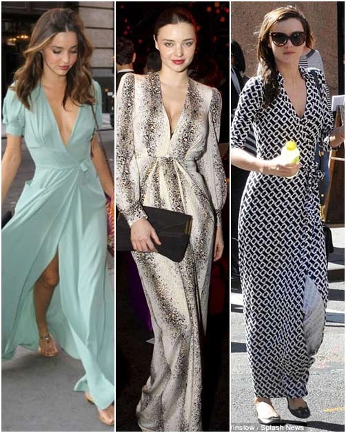 Khám phá bst váy maxi khủng của miranda kerr