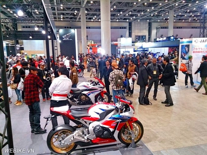 Không khí ngày đầu tiên tại tokyo motorcycle show 2016 253 - hình bên nhật gửi về