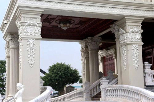 Lâu đài 2700m2 hoành tráng ở hà nam