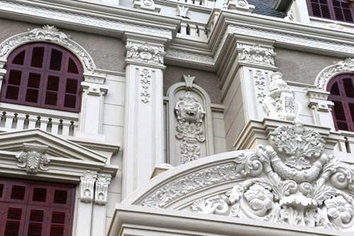 Lâu đài 2700m2 hoành tráng ở hà nam