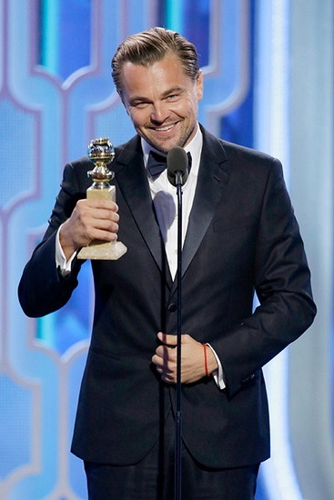 Leo dicaprio chiến thắng vang dội tại quả cầu vàng 2016