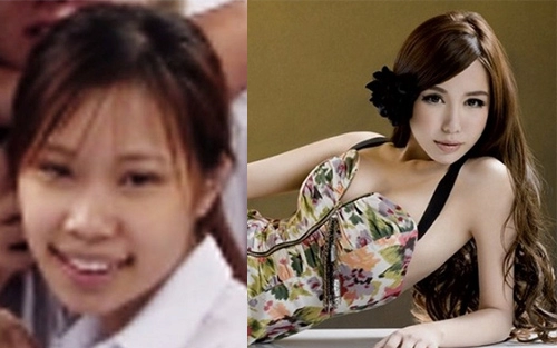 Lộ ảnh cũ kém xinh của hot girl sexy nhất singapore