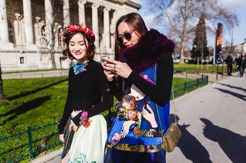 Loạt fashionista việt hút ống kính nhiếp ảnh paris