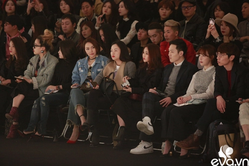Minh hằng ngồi hàng ghế đầu tại seoul fashion week