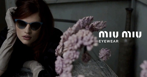 Miu miu eyewear phong cách mèo sành điệu