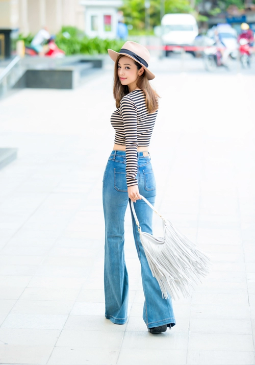 Muốn mặc jeans đẹp hãy ngắm jennifer phạm