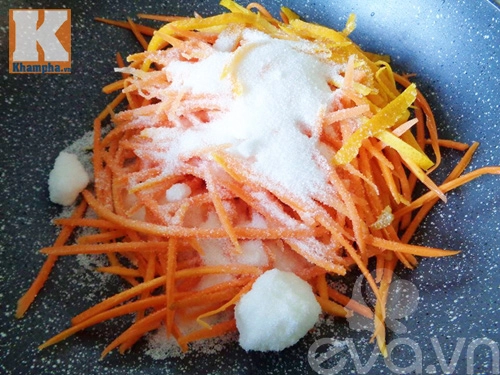 Mứt cà rốt sợi vừa ngon lại dễ làm