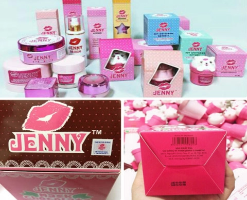 Mỹ phẩm jenny cosmetic trở lại với diện mạo mới