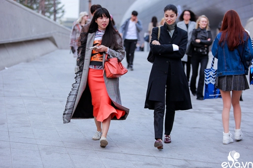 Ngắm street style của những thiên thần nhỏ tại seoul fw