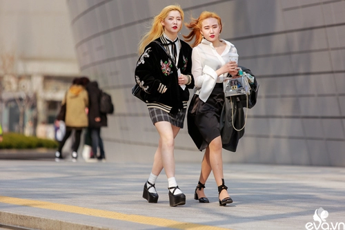 Ngắm street style của những thiên thần nhỏ tại seoul fw