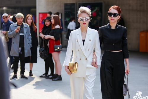 Ngắm street style của những thiên thần nhỏ tại seoul fw